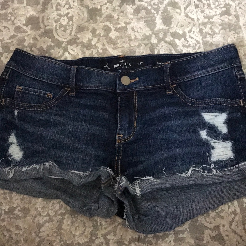 Hollister jean shorts